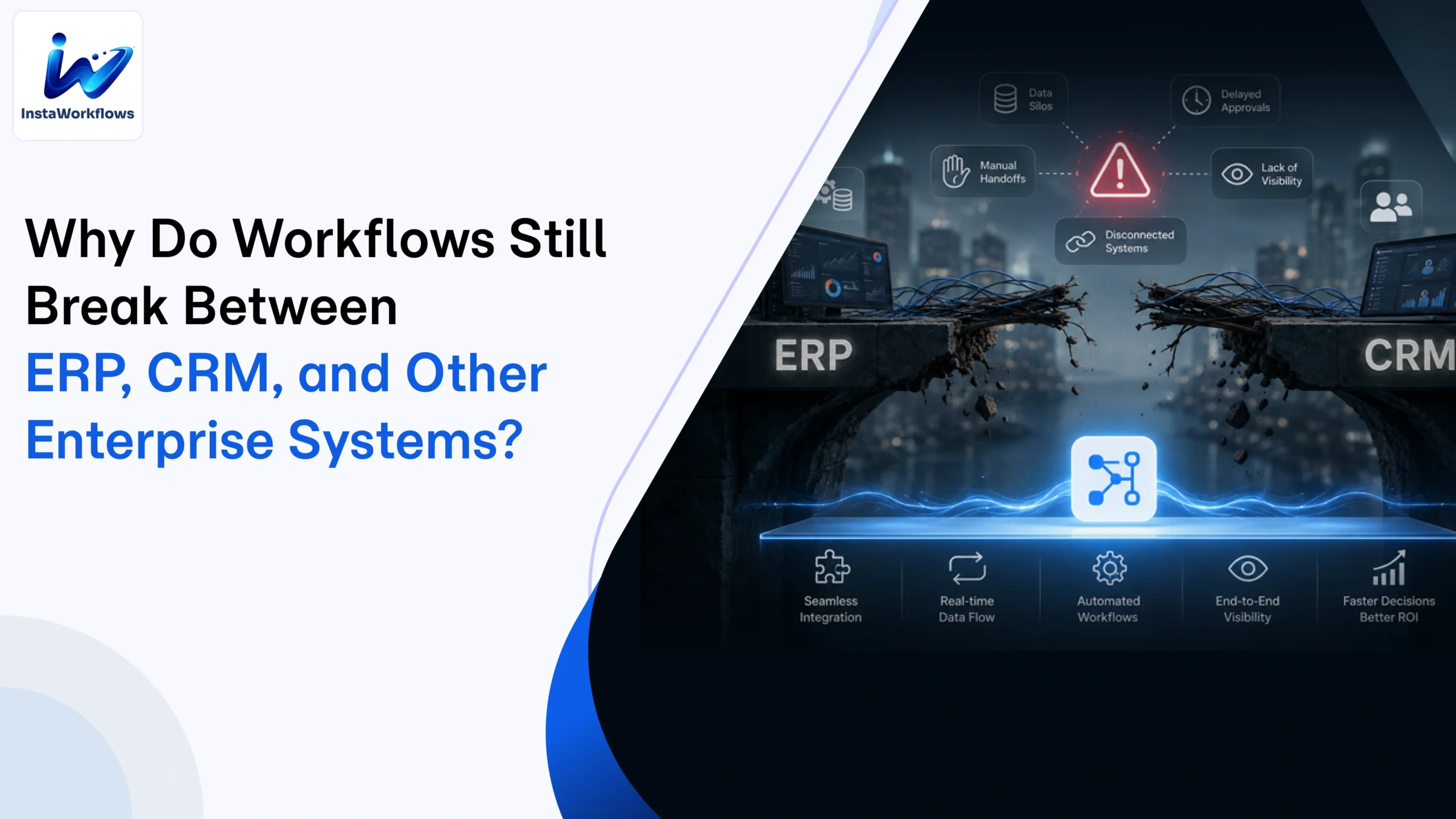 Why Do Workflows Still Break Between ERP, CRM, and Other Enterprise Systems